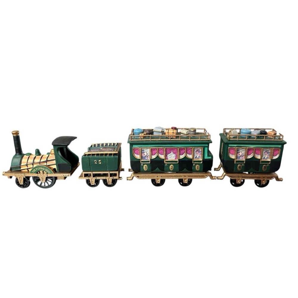 Dept 56 Heritage Village Collection The Flying Scot Train 5573-5 Passenger Train - Picture 1 of 12